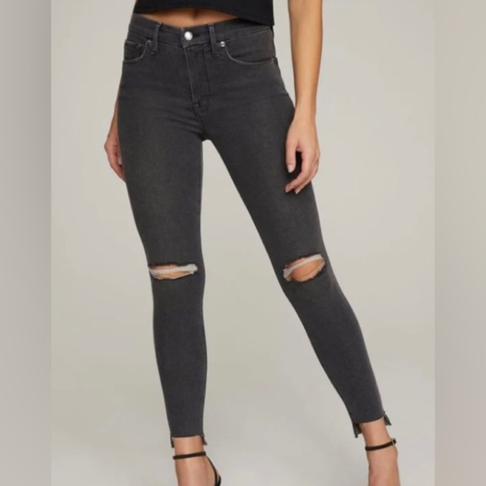 Good American Good Legs Shadow Pocket Jeans
